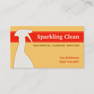 Visitekaartje reinigingsdiensten