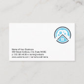 Visitekaartje Reinigingsgereedschappen reinigen (Achterkant)