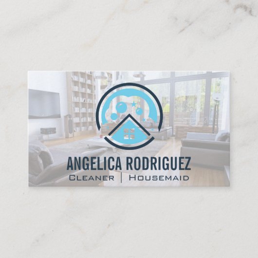Visitekaartje Reinigingsgereedschappen reinigen (Voorkant)