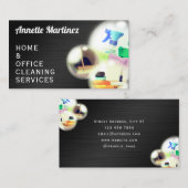 Visitekaartje reinigingsluchtbelletjes (Voorkant / Achterkant)