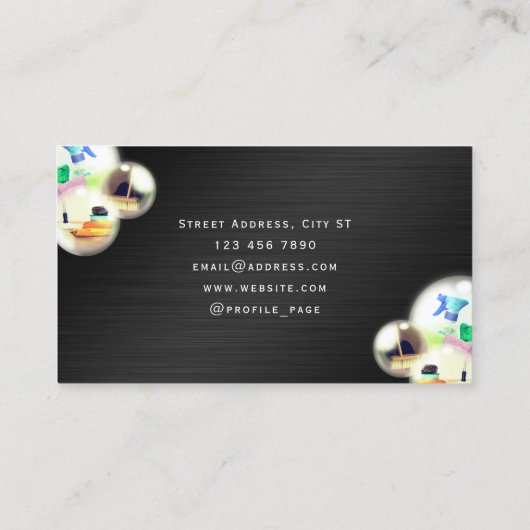 Visitekaartje reinigingsluchtbelletjes (Achterkant)