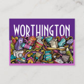 Visitekaartje reinigingsservice (Voorkant)