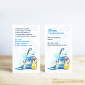 Visitekaartje reinigingsservice