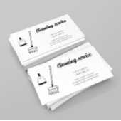 Visitekaartje reinigingsservice