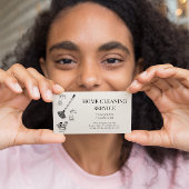 Visitekaartje reinigingsservice