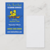 Visitekaartje reinigingsservice (Voorkant / Achterkant)