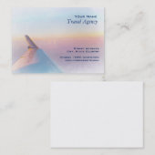 Visitekaartje reisagent (Voorkant / Achterkant)