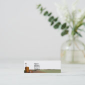 Visitekaartje reisagent (Staand voorkant)