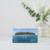 Visitekaartje reisagent (Staand voorkant)