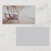 Visitekaartje reisagent (Voorkant / Achterkant)