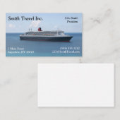 Visitekaartje reisagent (Voorkant / Achterkant)