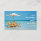 Visitekaartje reisbureau (Achterkant)