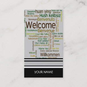 VISITEKAARTJE REISBUREAU