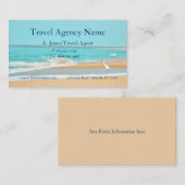 Visitekaartje reisbureau (Voorkant / Achterkant)