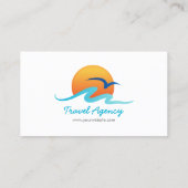 Visitekaartje reisbureau Toerismetouroperator (Achterkant)