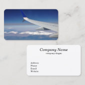 Visitekaartje reisplanner (Voorkant / Achterkant)