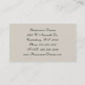 Visitekaartje Renaissance Dreams (Achterkant)