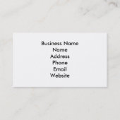 Visitekaartje reparaties (Achterkant)