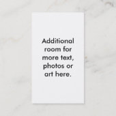 visitekaartje - Retro Martini Diva (Achterkant)