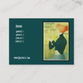 Visitekaartje  Retro Mode Boutique Shop (Achterkant)