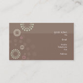 VISITEKAARTJE:: retrospot 4 Visitekaartje (Achterkant)