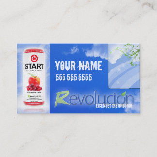 VISITEKAARTJE REVOLUCION Distributor
