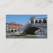 Visitekaartje Rialto Bridge (Achterkant)
