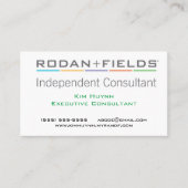 Visitekaartje Rodan en Fields (Voorkant)
