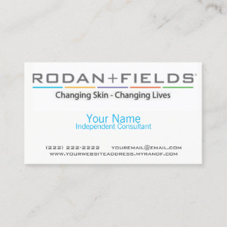 Visitekaartje Rodan & Fields