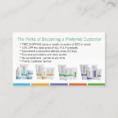 Visitekaartje Rodan & Fields (Achterkant)