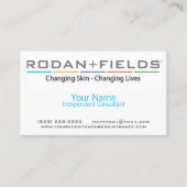 Visitekaartje Rodan & Fields (Voorkant)