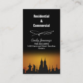 Visitekaartje Rode en Oranje zonnebrand (Achterkant)