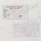 Visitekaartje rode fietsen (Voorkant / Achterkant)