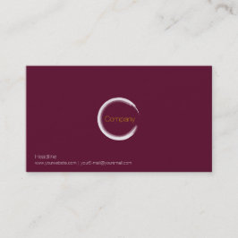 Visitekaartje rode wijn