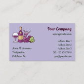 Visitekaartje rode wijn (Voorkant)