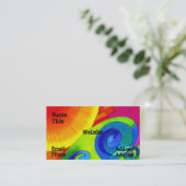 Visitekaartje Rolgolven (Staand voorkant)