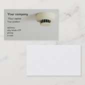 visitekaartje "rookdetector" (Voorkant / Achterkant)