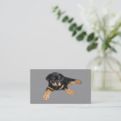 Visitekaartje Rottweiler Lover (Staand voorkant)