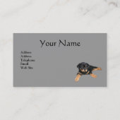 Visitekaartje Rottweiler Lover (Achterkant)