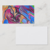 Visitekaartje Roze Moon Lovelies (Voorkant / Achterkant)