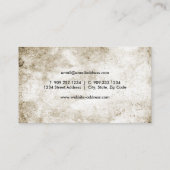 Visitekaartje Rustic Antler (Achterkant)