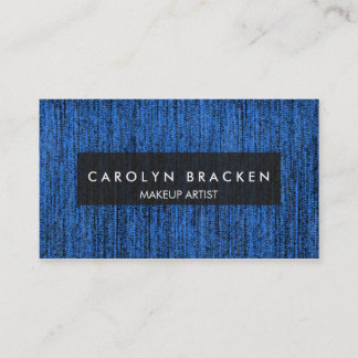 Visitekaartje Rustic Blue Rope Pattern