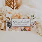 Visitekaartje Rustic Earth Florals