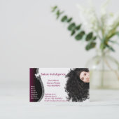 Visitekaartje Salon (Staand voorkant)