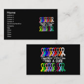 visitekaartje samen kunnen we een kure kanker vind (Voorkant / Achterkant)