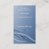 Visitekaartje Sapphire Dragonflies (Achterkant)