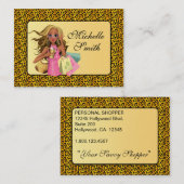 Visitekaartje Savvy Shopper Chubby (Voorkant / Achterkant)