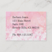 Visitekaartje Savvy Shoppers (Achterkant)