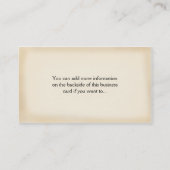 visitekaartje : Scary Swirling Tree Branches (Achterkant)