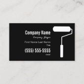 Visitekaartje schilder (Voorkant)